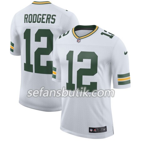 Green Bay Packers Tröjor Aaron Rodgers 12 Nike Vit - Herr Green Bay Packers Tröjor Aaron Rodgers 12 Nike Vit - Herr